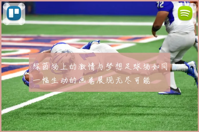 绿茵场上的激情与梦想足球场如同一幅生动的画卷展现无尽可能